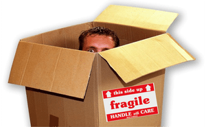 Man in a box