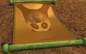 Kung-Fu Panda blank scroll. Can LANDR match the mastery of an experienced mastering engineer?